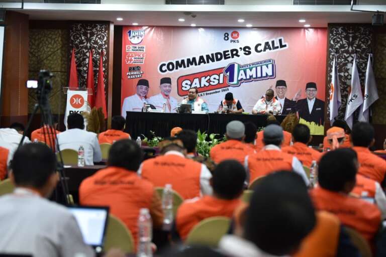 Pastikan Pengamanan Suara, AMIN Panggil Saksi Ke Jakarta dan Gelar Commanders Call