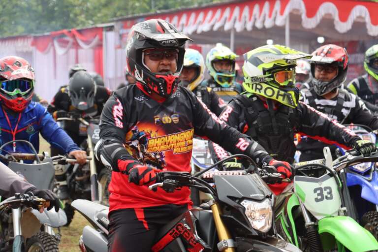 Bhayangkara Trail Adventure 2023, Upaya Cooling System Polres Sragen Menuju Pemilu Damai 2024
