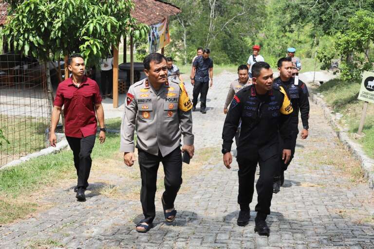 Ke Waduk Kedungombo, Kapolda Jateng Cek Sistem Pengamanan Liburan Nataru