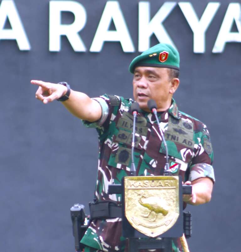 Pada Prajuritnya, Pangdam Kasuari: Tidak Ada Yang Ikut-Ikutan Dalam Pemilu ataupun Pilkada!