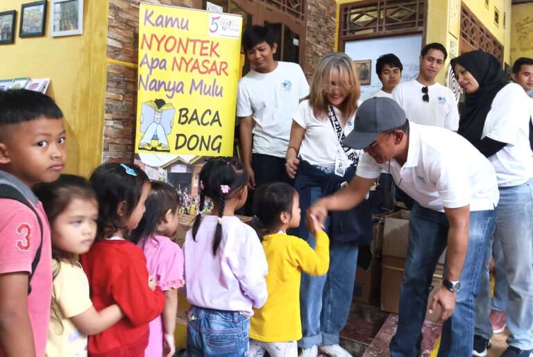 Dukung Budaya Literasi, Groopy.Id Lakukan Hal Ini di Bogor