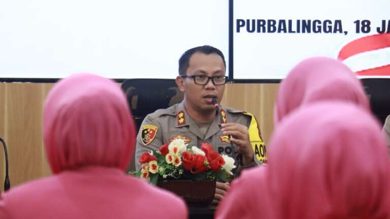 Kapolres Purbalingga Sosialisasi Larangan Knalpot Brong Pada Anggota dan Bhayangkari