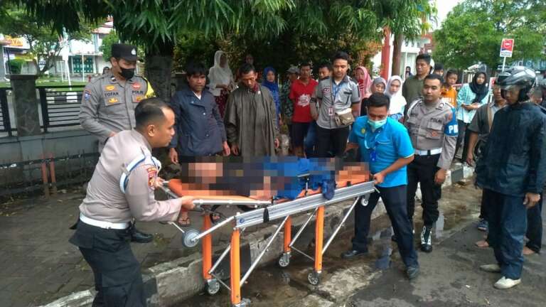 Pulang dari Jakarta, Warga Lansia Purbalingga Meninggal di Depan Pasar