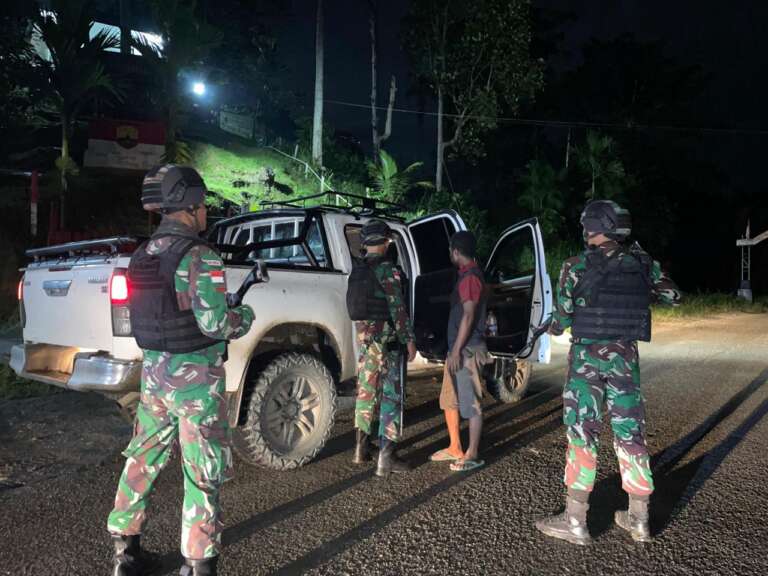 Luar Biasa, Satgas Yonif 122/TS Gagalkan Upaya Penyelundupan Narkoba di Perbatasan RI-Papua Nugini