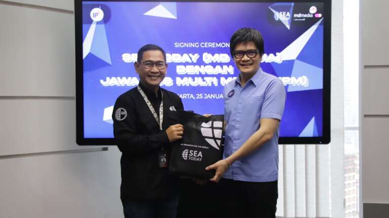 Tingkatkan Jangkauan, SEA Today dan Jawa Pos Multimedia Sepakati Distribusi dan Komersialisasi Program
