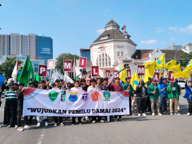 Tegas! Mahasiswa Cipayung Plus Sumut Tolak Politik Identitas
