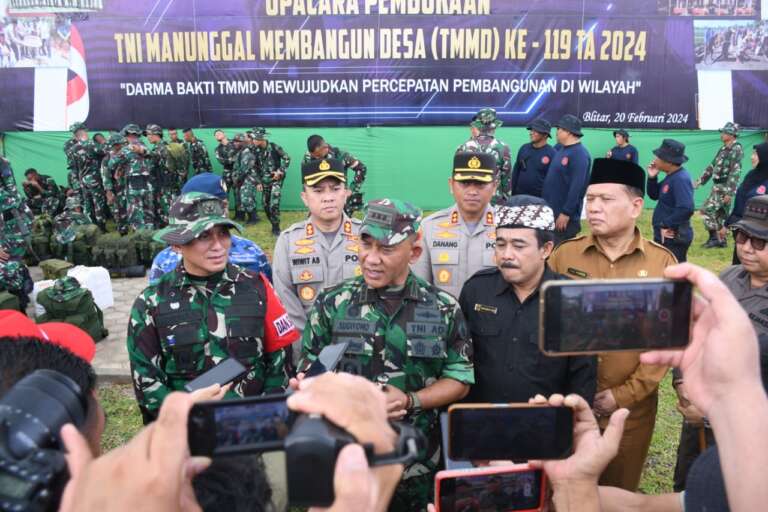 TMMD Hadir Kembali, Danrem 081/DSJ: Semata-Mata Untuk Membantu Kesulitan Masyarakat!