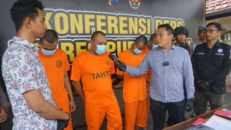 Akhirnya Polisi Ringkus 4 Tersangka Kasus Pembunuhan Sungai Serayu