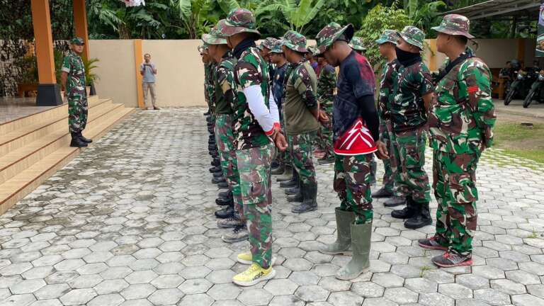 Jelang Penutupan, Pasi Intel Berpesan Begini Pada Satgas TMMD