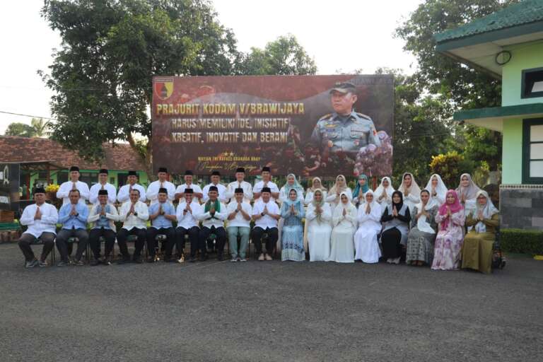 Dandim Ponorogo Hadiri Safari Ramadhan Bersama Pangdam Brawijaya di Yonif 511/DY