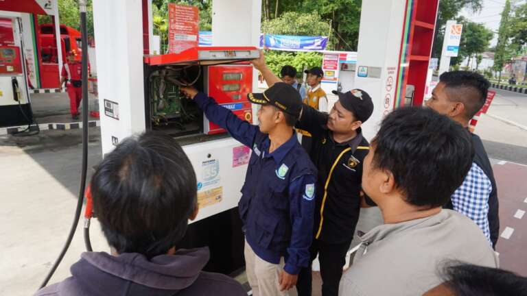 Cegah Kecurangan Penjualan BBM, Satreskrim Polres Purbalingga Sidak Sejumlah SPBU