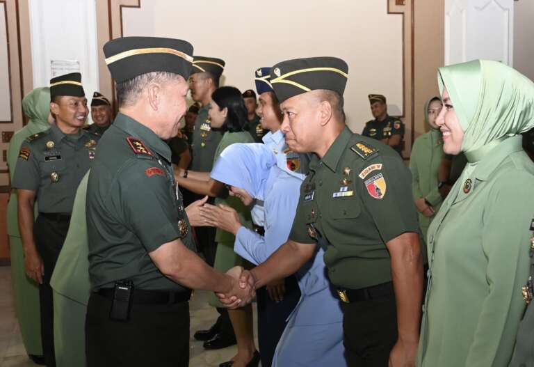 Ratusan Prajuritnya Naik Pangkat, Begini Pesan’ Pangdam V/Brawijaya