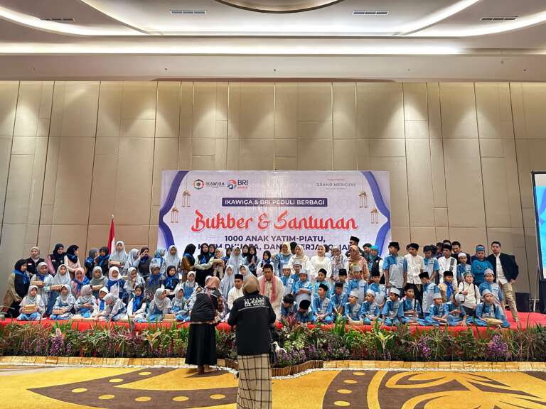 Komitmen Pada Kesejahteraan Masyarakat, IKAWIGA Santuni Ribuan Yatim, Dhuafa dan Pekerja Sosial