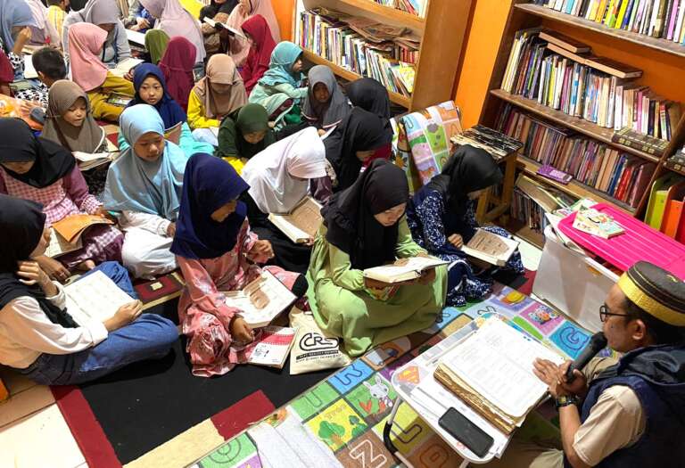 Ngalap Berkah Ramadan, Anak-anak TBM Lentera Pustaka Tuntaskan Khataman ke-4