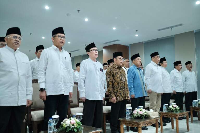 Lantik Pengurus Dewan Masjid Indonesia 2024-2029, Jusuf Kalla Dorong Percepatan Peran DMI Untuk Toleransi dan Persatuan