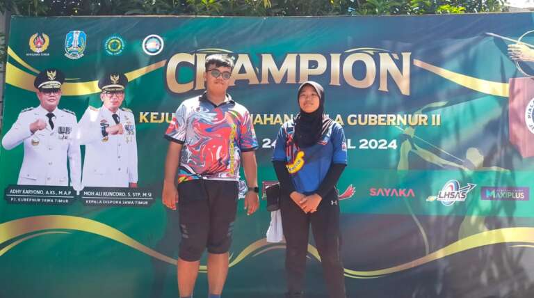 Luar Biasa, Alzena Meisya Khalida Sapu Bersih Medali Emas Babak Kualifikasi Kejuaraan Panahan Pilgub Jatim II