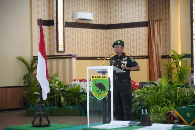 Pangdam XVIII/Kasuari: Bijaksanalah Dalam Bertindak Dan Bersikap!