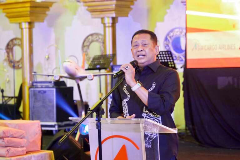 Hadiri Halal Bihalal Black Stone Airline, Bamsoet Apresiasi Kiprah Asia Cargo Network