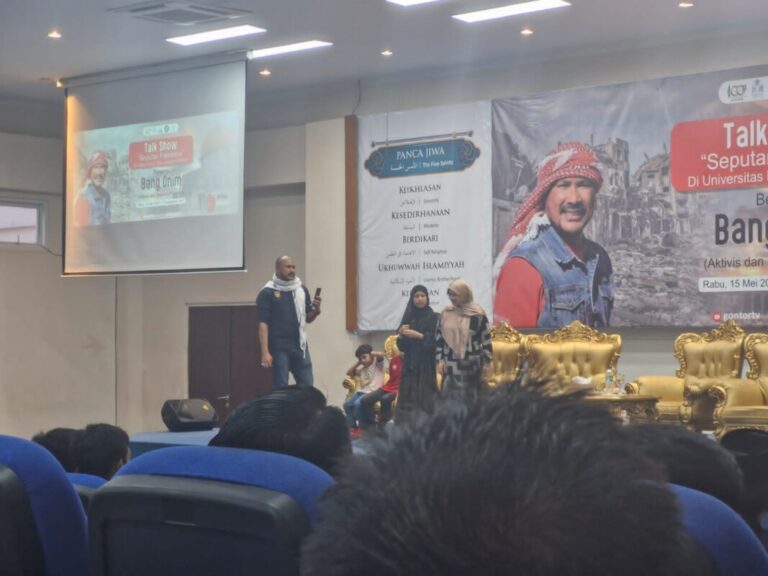 Putri Bang Onim Relawan Palestina Sekolah di Pondok Gontor