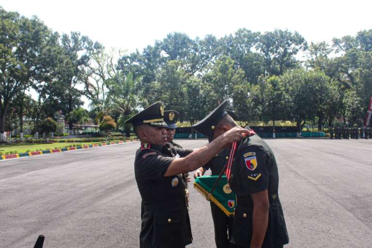 277 Peserta Secaba Rindam V/Brawijaya Dilantik Jadi Prajurit Berpangkat Serda