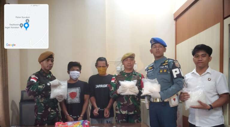 Yonarhanud 8/MBC Kolaborasi Gagalkan Upaya Penyelundupan Narkoba di Perbatasan Indonesia-Malaysia