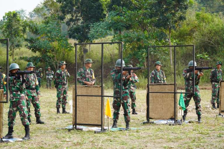 Prajurit Latihan Menembak di Gunung Kendil, Dankima Rem 081/DSJ: Rutin Triwulanan!