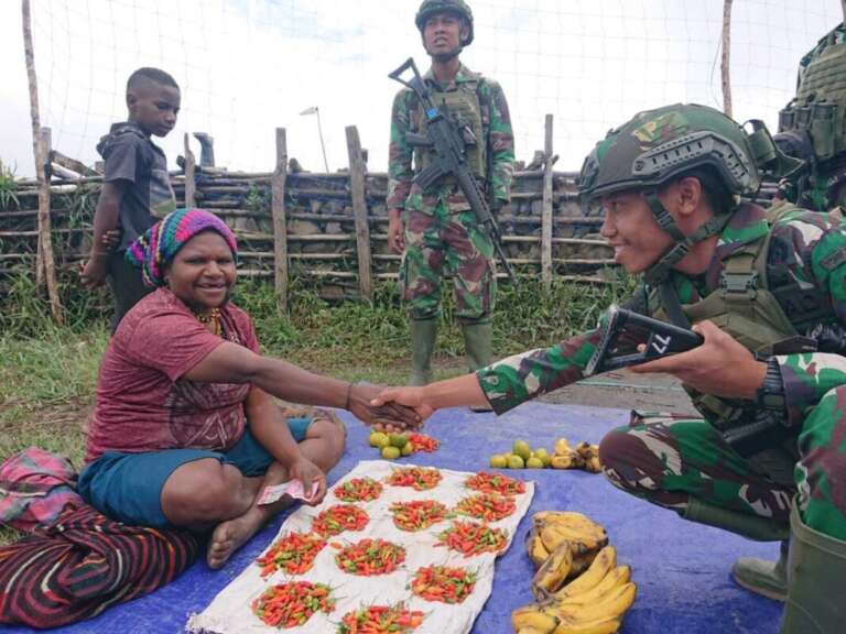 ROSITA, Wujud Kepedulian Prajurit Buaya Putih Pada Mama-Mama Papua