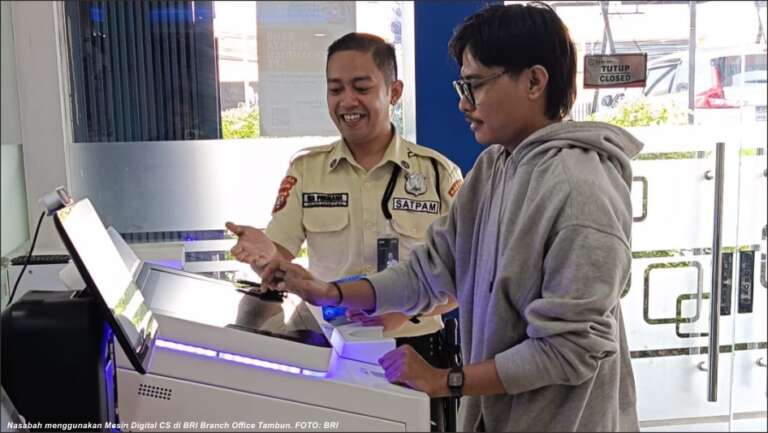Mesin Digital CS Kini Hadir di Kantor Cabang BRI Tambun, Layanan Perbankan Lebih Cepat dan Mudah