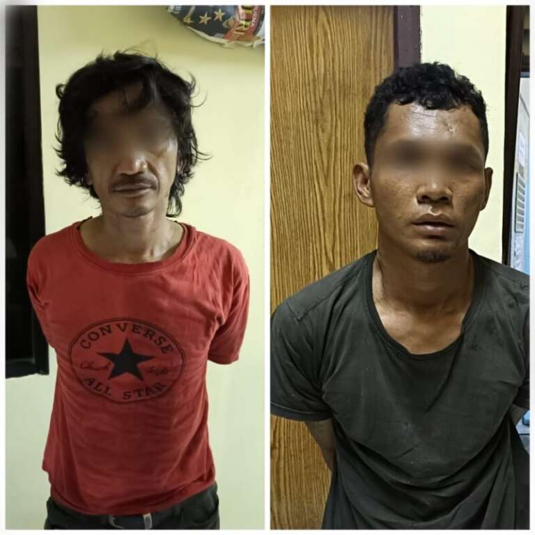 Polisi Bekuk Dua Pengangguran Pencuri Kabel PLN di Pinggir Sungai Tubagus Angke