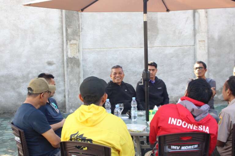 Ngopi Bareng Pengurus Taekwondo, Brigjen TNI Dody: Mengasah Masa Depan Cerah Taekwondo Sulteng!