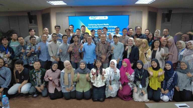 Dorong Peningkatan Employability dan Penguatan Jaringan Lulusan, FIB Unair Gelar Gathering Alumni Media
