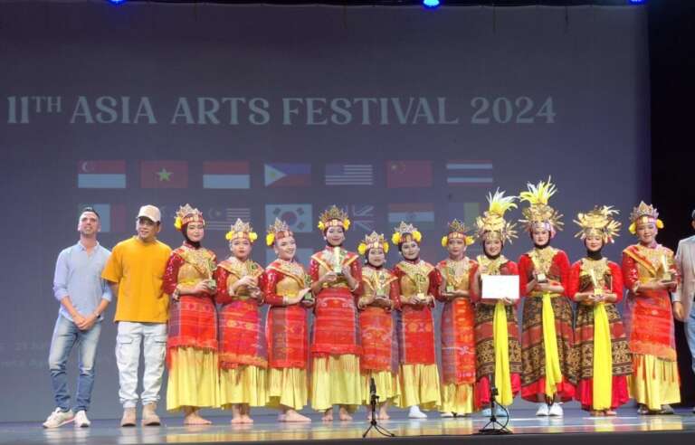 Indonesia Berjaya Pada Ajang 11th Asia Arts Festival di Singapura, Raih 24 Emas