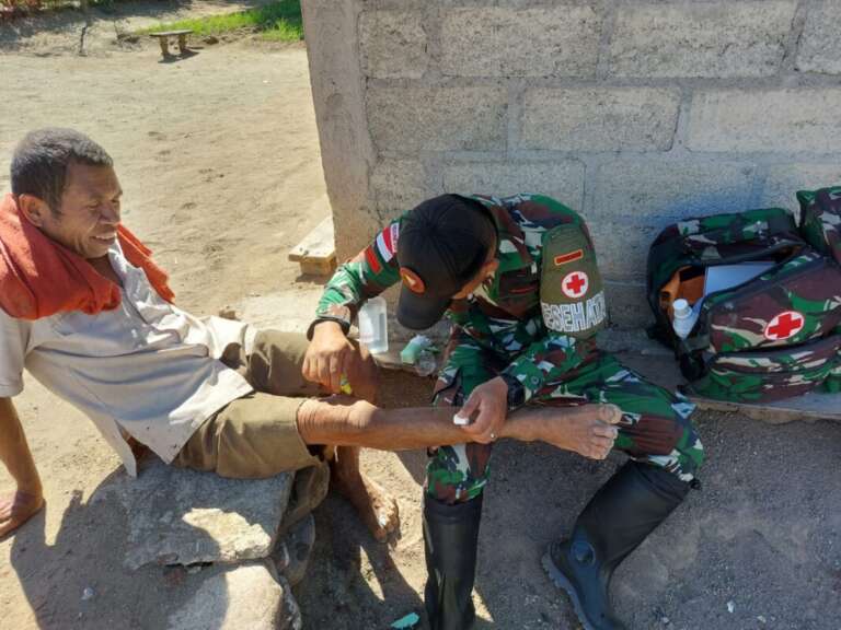 Layanan Kesehatan Keliling, Cara Prajurit TNI Dukung Faskes di Perbatasan Indonesia-Timor Leste