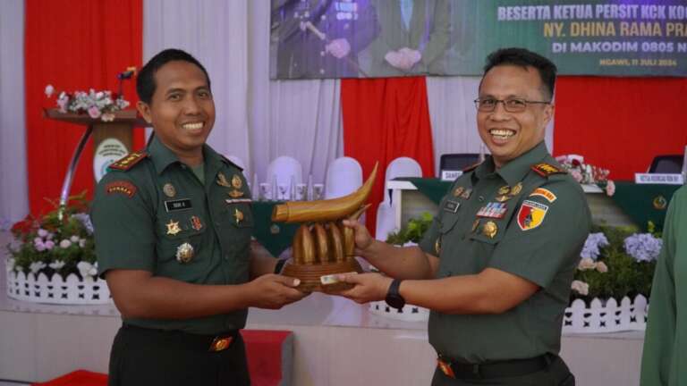 Ke Ngawi, Danrem 081/DSJ Tekankan Dua Hal Ini Pada Prajuritnya