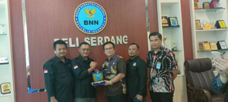 Perkuat Kerjasama Pencegahan Narkoba, IWO Deli Serdang Audiensi Dengan BNN