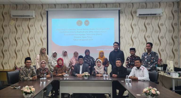 Akan Lakukan Survei Indeks Potensi Radikalisme, FKPT Jatim Libatkan Kelompok Moderat