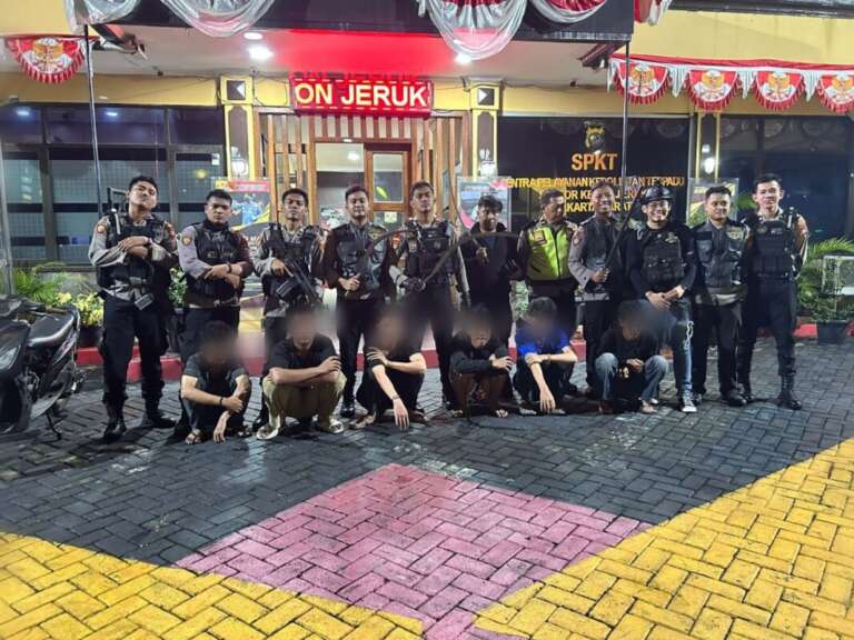 Polisi Gagalkan Dua Tawuran, Tangkap 9 Remaja dan Sita Narkoba di Jakarta