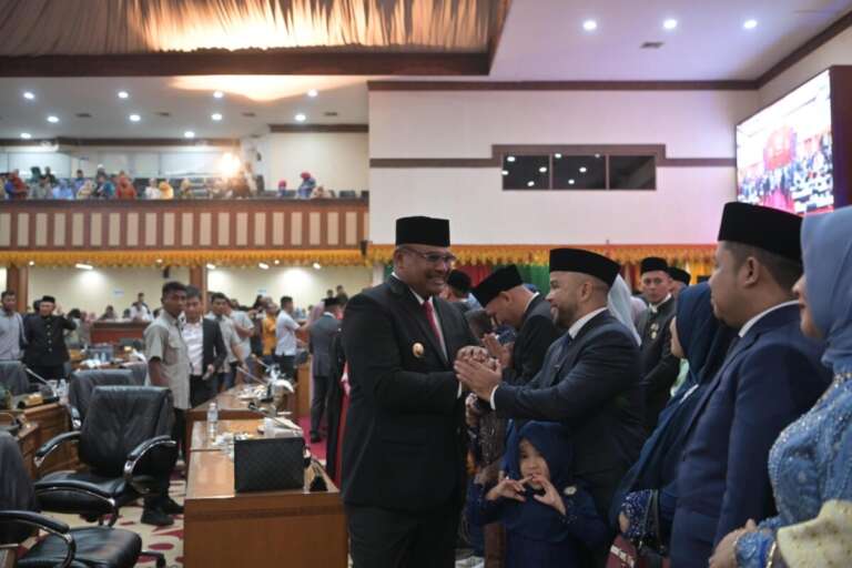 Hadiri Pelantikan Anggota DPR Aceh 2024-2029, Pj Gubernur: Tempatkan Kepentingan Publik Di Atas Kepentingan Pribadi Maupun Golongan!