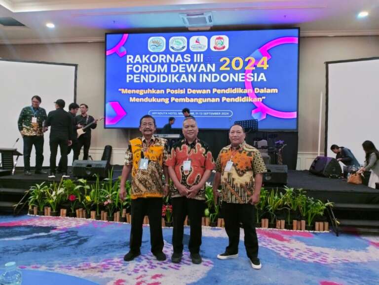 Hadiri Rakornas III Forum Dewan Pendidikan Indonesia, Dewan Pendidikan Ponorogo: Tranformasi Digital Peluang Sekaligus Tantangan!
