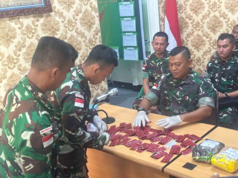 Satgas Yonzipur 5/ABW Gagalkan Upaya Penyelundupan Narkoba Gaya Baru Dengan Drone