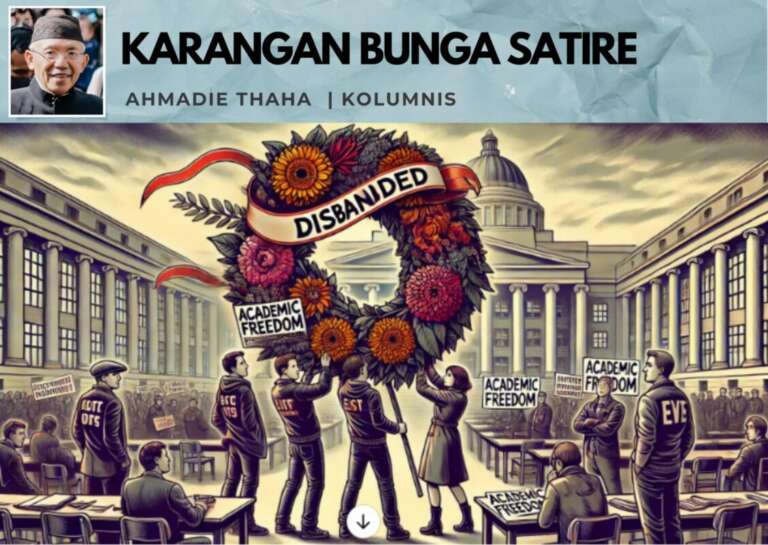 Catatan Cak AT: Karangan Bunga Satire