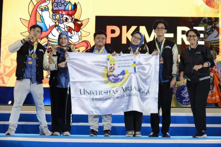 Gagas Ide Rompi Pendingin Otomatis Untuk Pekerja Konstruksi, Mahasiswa FKM Unair Ini Cetak Sejarah