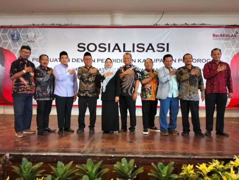 Dewan Pendidikan Ponorogo Gelar Sosialisasi, Ternyata Ini Tujuannya