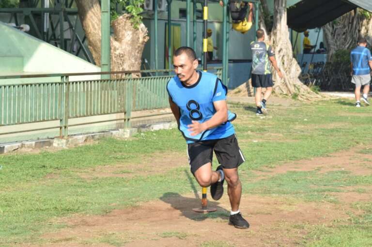 Korem 081/DSJ Jalani Garjas Periodik di Surabaya, Pamen Yang Hobi Daki Gunung Curi Perhatian