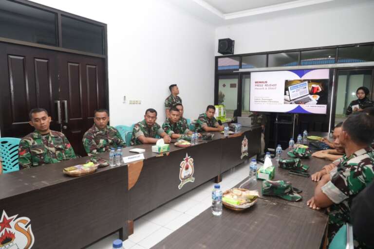 Gelar Pelatihan Penerangan Jajaran, Kapendam V/Brawijaya: Untuk Tingkatkan Kapabilitas Digital Prajurit!