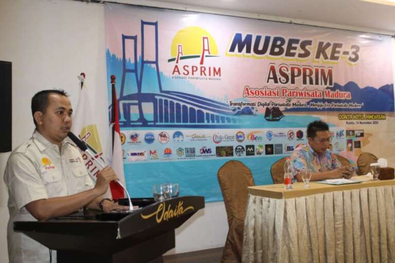 Jadi Nakhoda Baru ASPRIM, Mat Saleh Siapkan Roadmap Kemajuan Pariwisata Madura