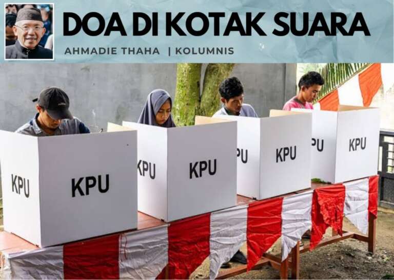 Doa di Kotak Suara: Catatan Cak AT