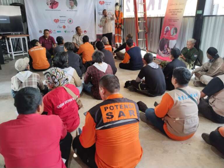 Gelar Pelatihan Penyelamatan di Ruang Terbatas, SRPB Jatim: Manfaatkan, Ini Pelatihan Spesial!
