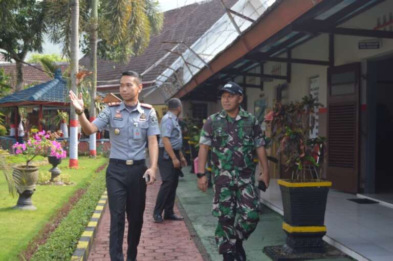 Kunjungi Rutan Trenggalek, Letkol Czi Yudo Aji Susanto Tegaskan Soal Sinergi TNI