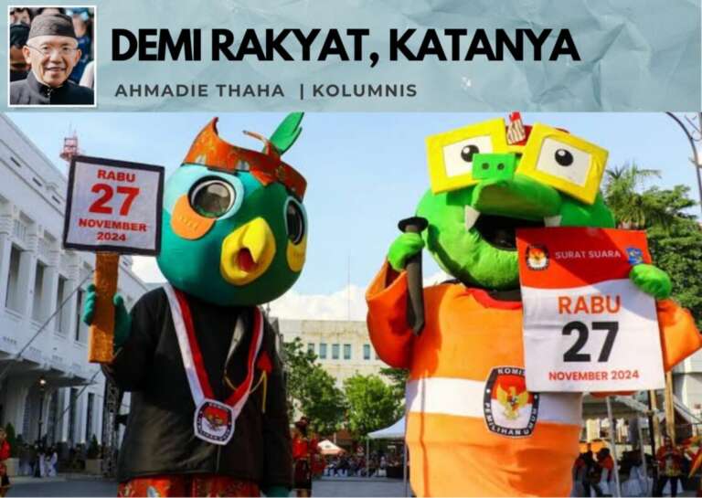 Demi Rakyat, Katanya